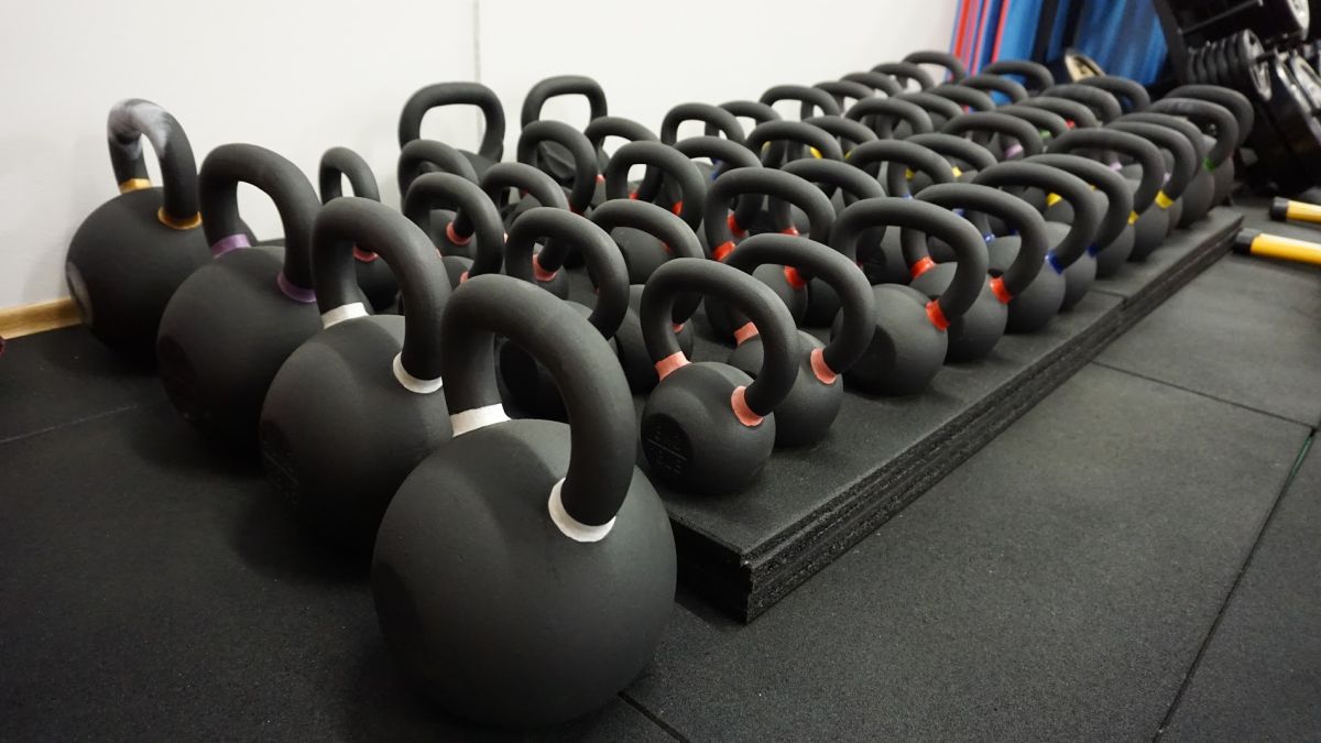 Kettlebellek az Oxygen Gym Szarvas edzőtermében